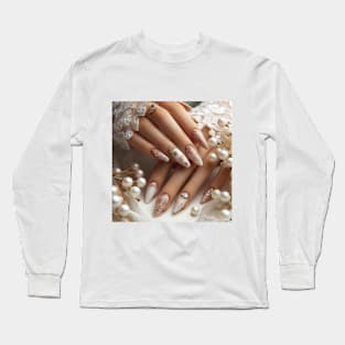 wedding manicure Long Sleeve T-Shirt